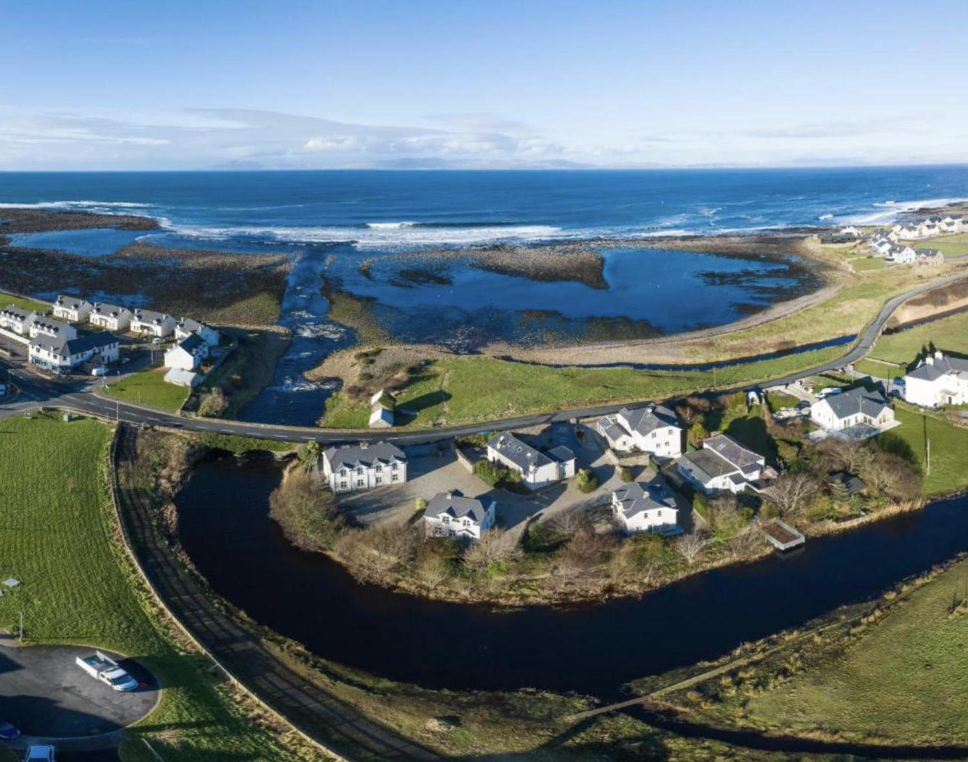Beautiful Coastal House At The Drowes Rivermouth Bundoran Bagian luar foto